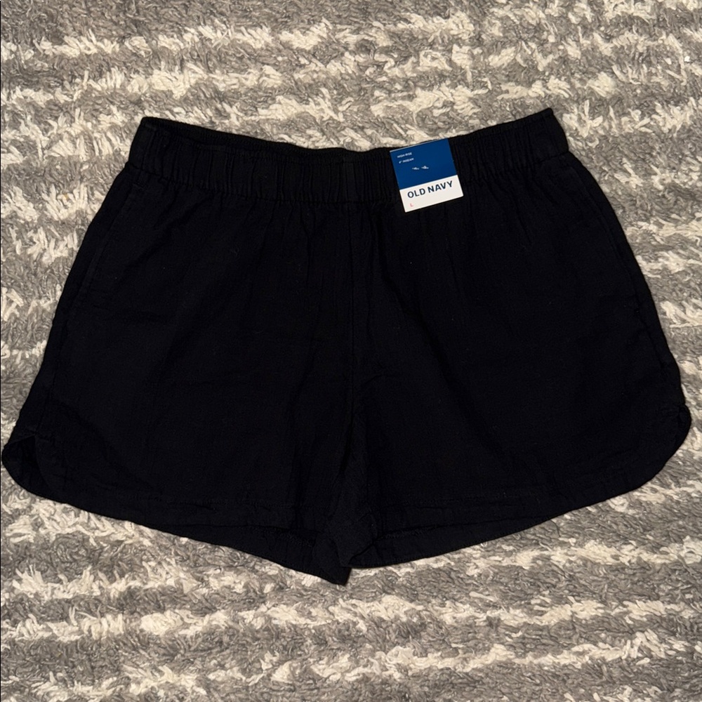 Old Navy Women's Classic Black Athletic Shorts - w/ tags